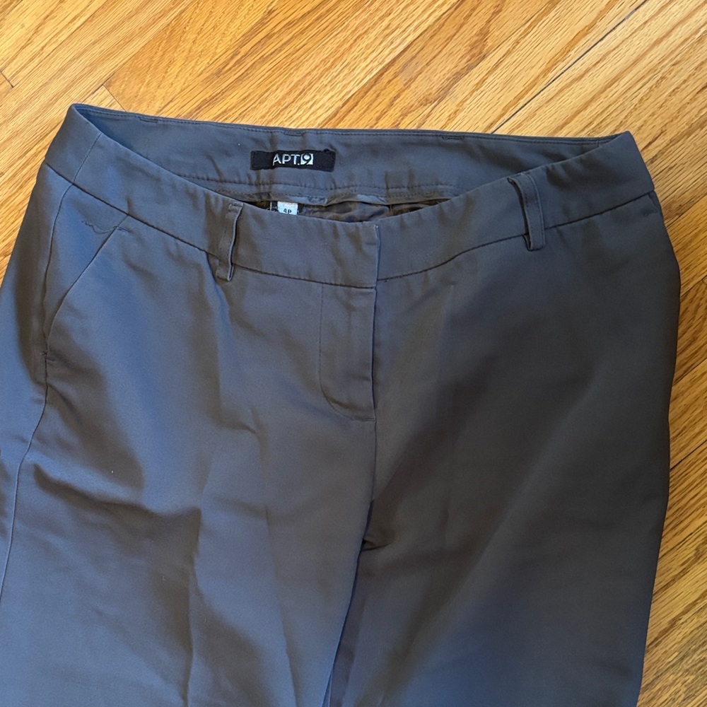 Apt. 9 Women's Charcoal Trousers
